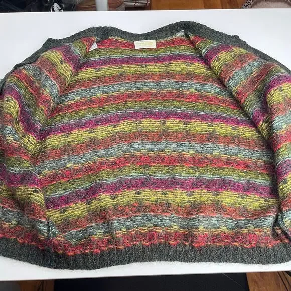 United Colors of Benetton Vintage Cardigan ASO Nadine Butler Hurley Twin Peaks S - Picture 11 of 16